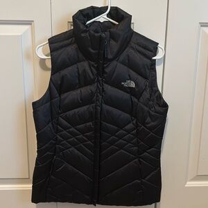 The North Face Women's Aconcagua 550 Fill Goose Down Puffer Vest.Size S/P Black